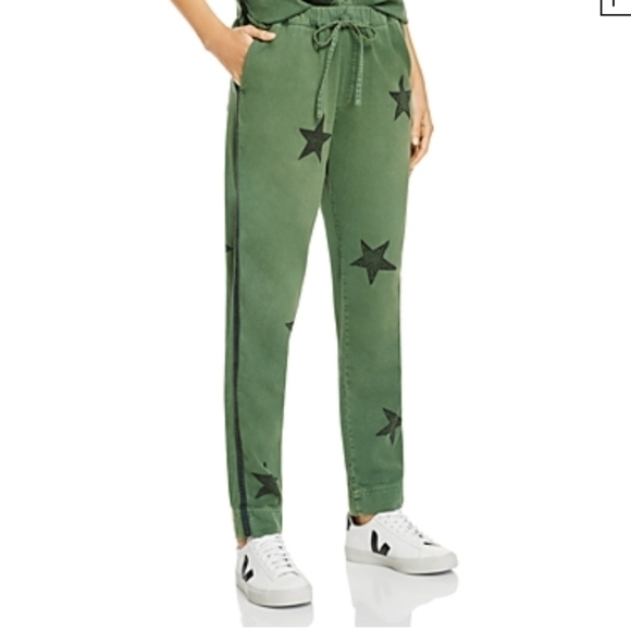 Sundry Stars Print Drawstring Pants NWT Size 1 & 2 - Picture 3 of 12